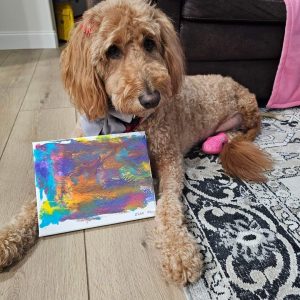 Ella paw-casso 🐾🎨